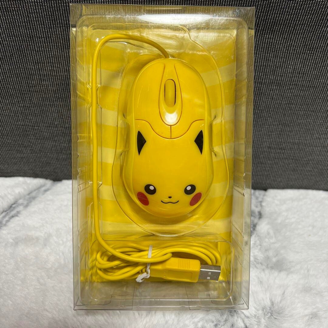 Excellent Pokemon Center Pikachu Optical PC USB Mouse LImited Model