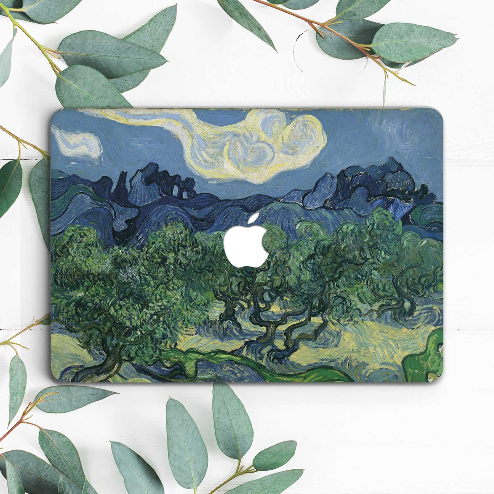 Van Gogh Olive Trees Painting Hard Case Cover For Macbook Pro 13 14 15 Air 11 13