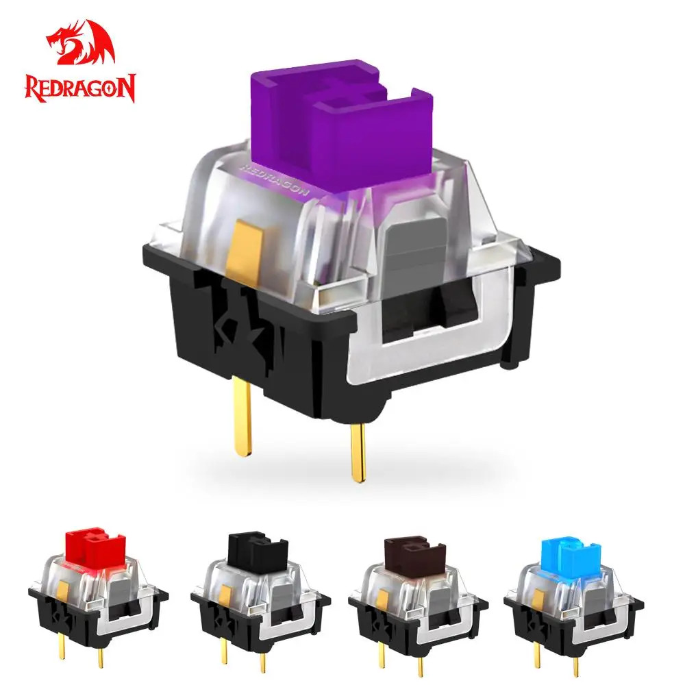 Redragon SMD RGB MX Switch 3PIN Clicky Linear Tactile Silent Red Blue Black