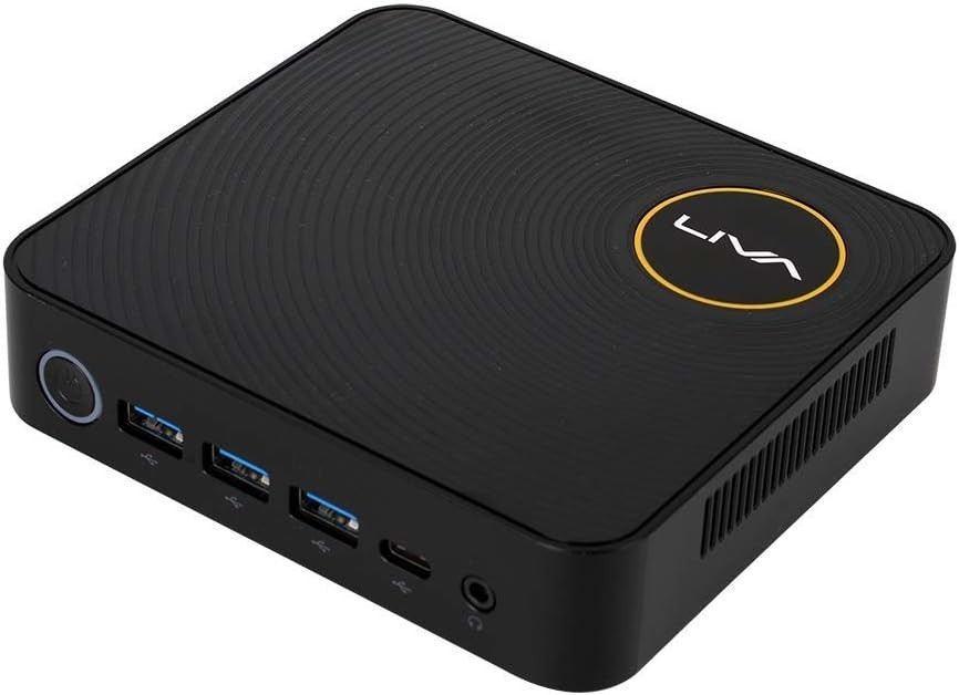 ECS Liva Z Mini PC Computer Intel Celeron N3350 Dual-core, 4GB DDR3L/64GB USB-C