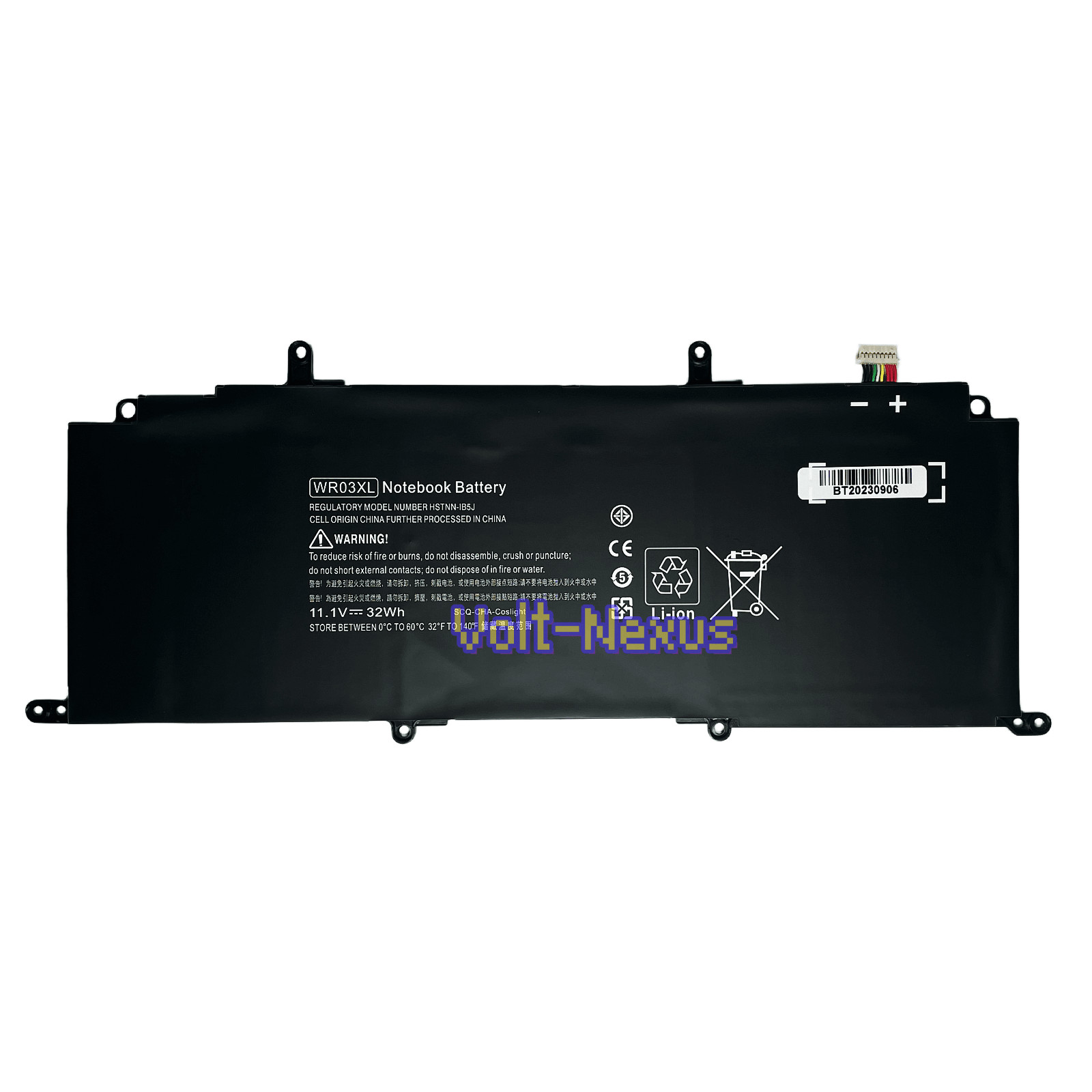 11.1V 32Wh WR03XL Replacement Battery for HP Split X2 13-M000 13-M110DX