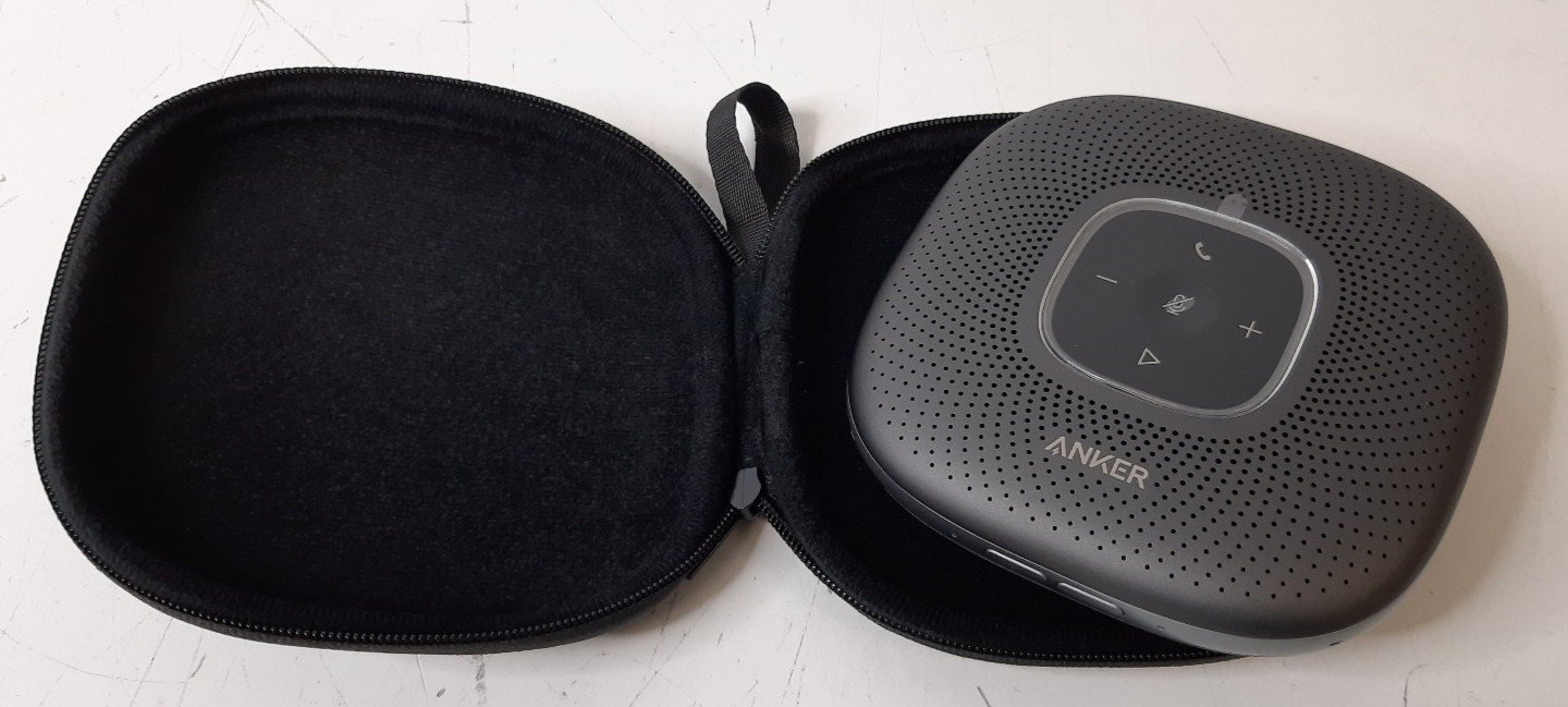 Anker PowerConf Portable Bluetooth Speakerphone (A3301) WIth Case - Tested