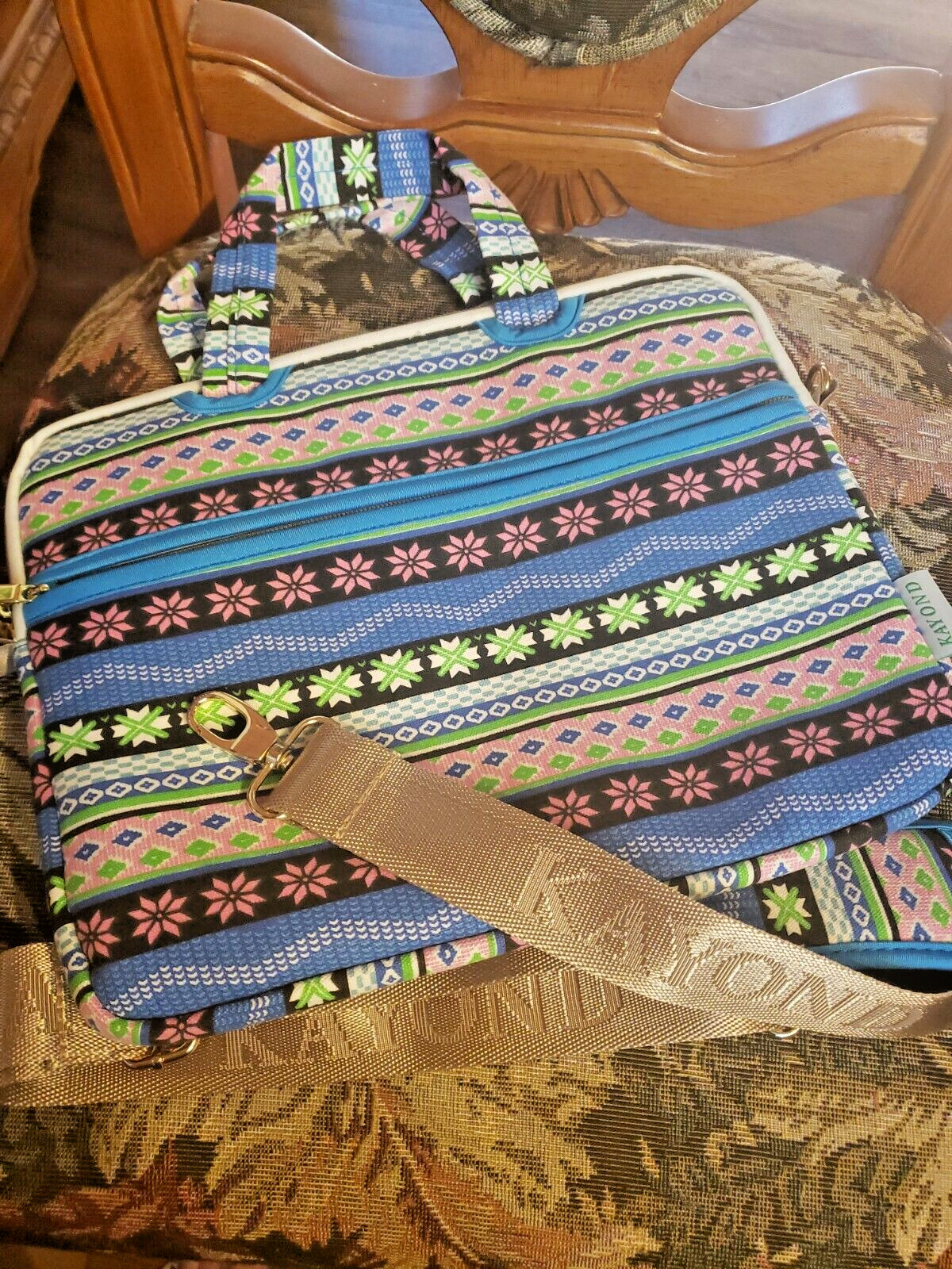 Kayond 12" Laptop Sleeve Bohemian Water Resistant Slim Design Case Bag NEW 4135