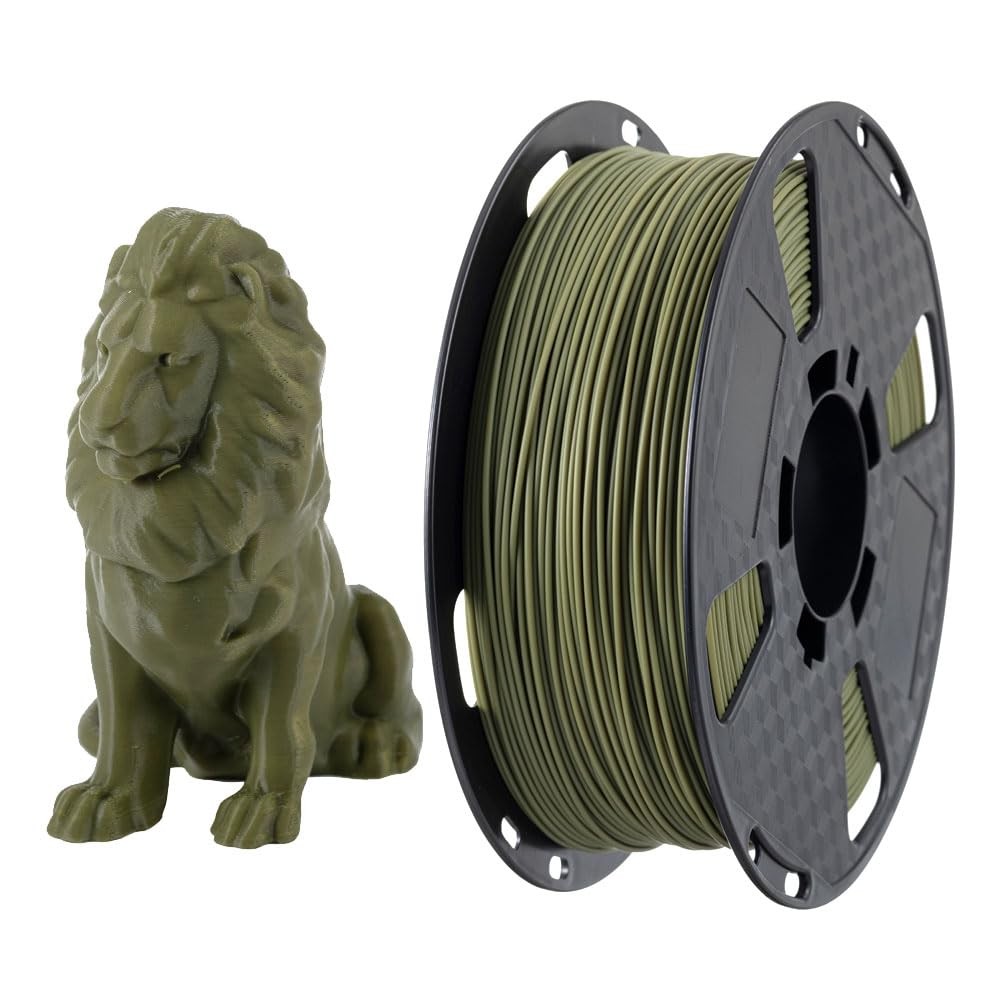 CC3D Max PLA Filament Army Green 1.75mm 1KG 3D Printer Filament FDM 3D Printi...