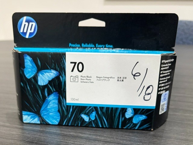 GENUINE HP C9449A HP 70 PHOTO BLACK SEALED INK CARTRIDGE