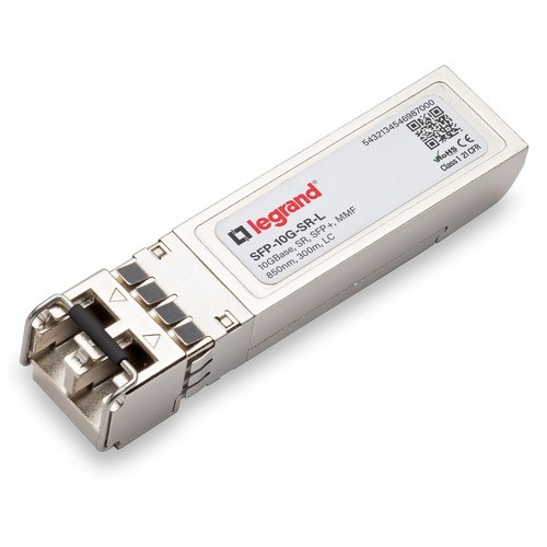 Legrand SFP+ Transceiver Module - For Data Networking, Optical SFP-10G-SR-L