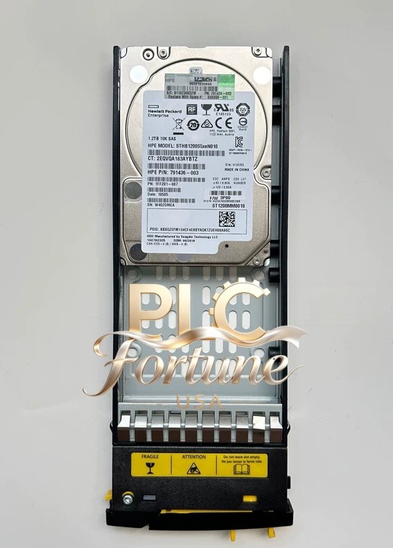 Open Box HPE 875659-001 K2P85B 3PAR 8000 1.2TB SAS 12G 10K 2.5in SFF Hard Drive