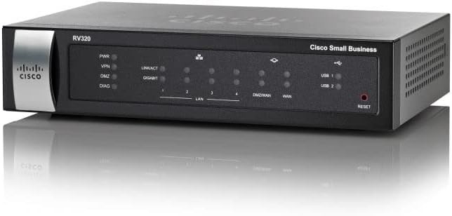 Cisco RV320 Gigabit Dual WAN VPN Router RV320-K9 