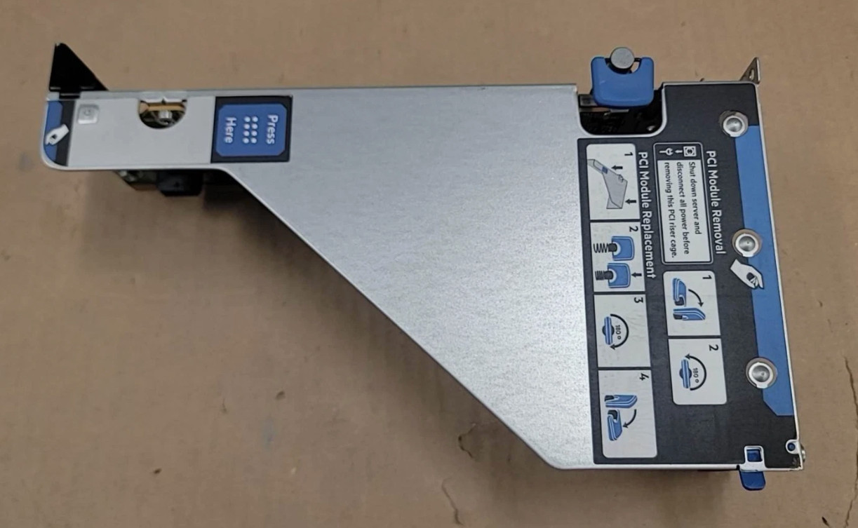 HPE ProLiant DL380 Gen10 869342-001 875056-001 871820-001 PCI Riser Cage/Card