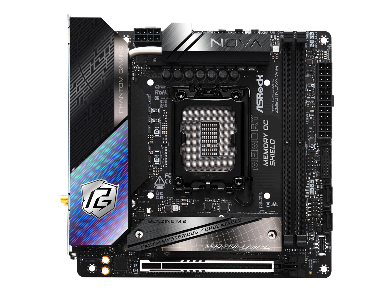 ASRock Z890I Nova WiFi LGA 1851 Intel Z890 Mini ITX Motherboard