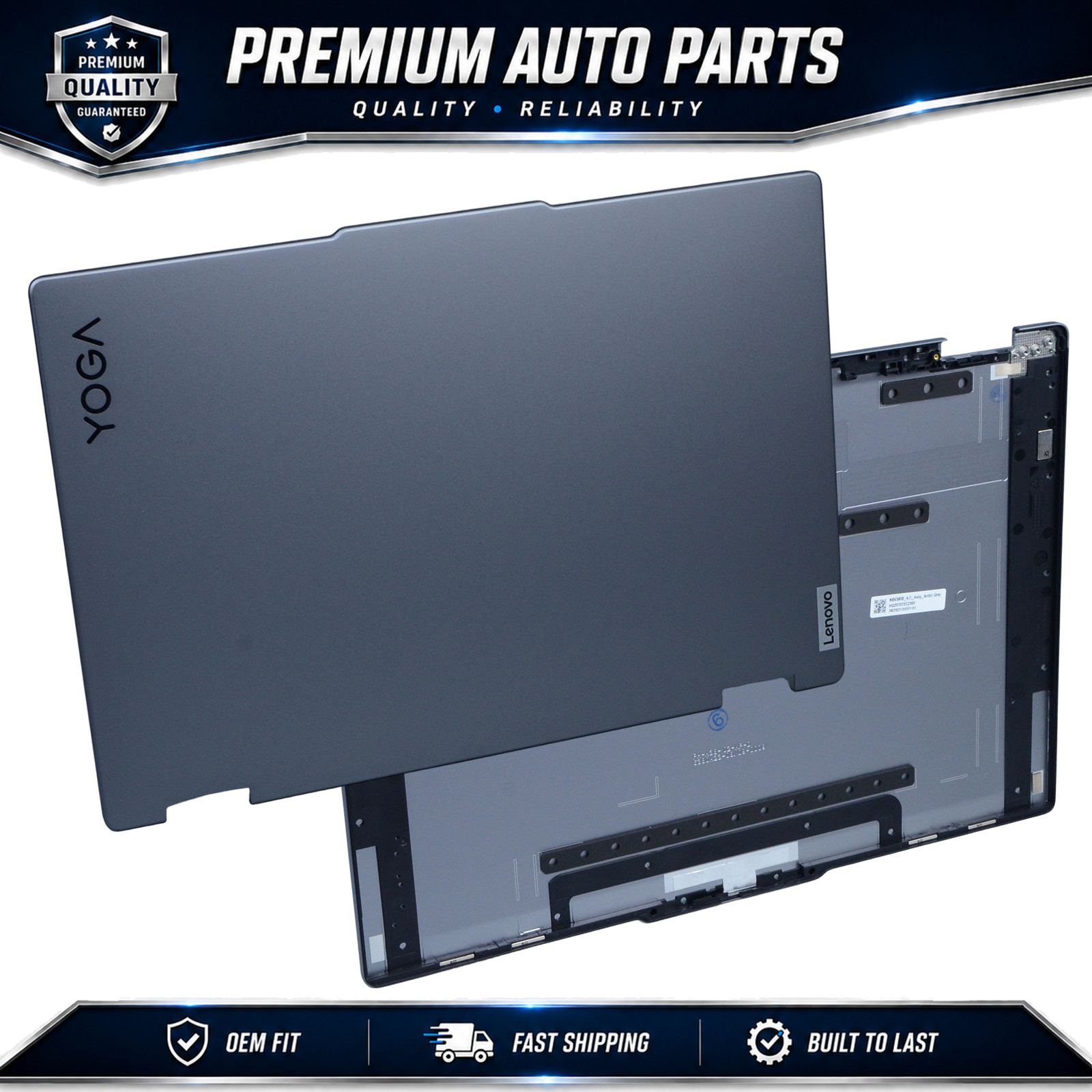 16in LCD Screen Rear Cover for Lenovo Yoga 7 16IRL8 82YN 16ARP8 83BS Laptop