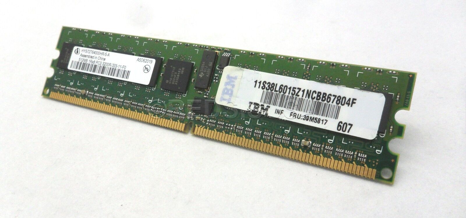 IBM 1GB ECC RAM DDR PC2-3200R 400MHz Server Memory 39M5817