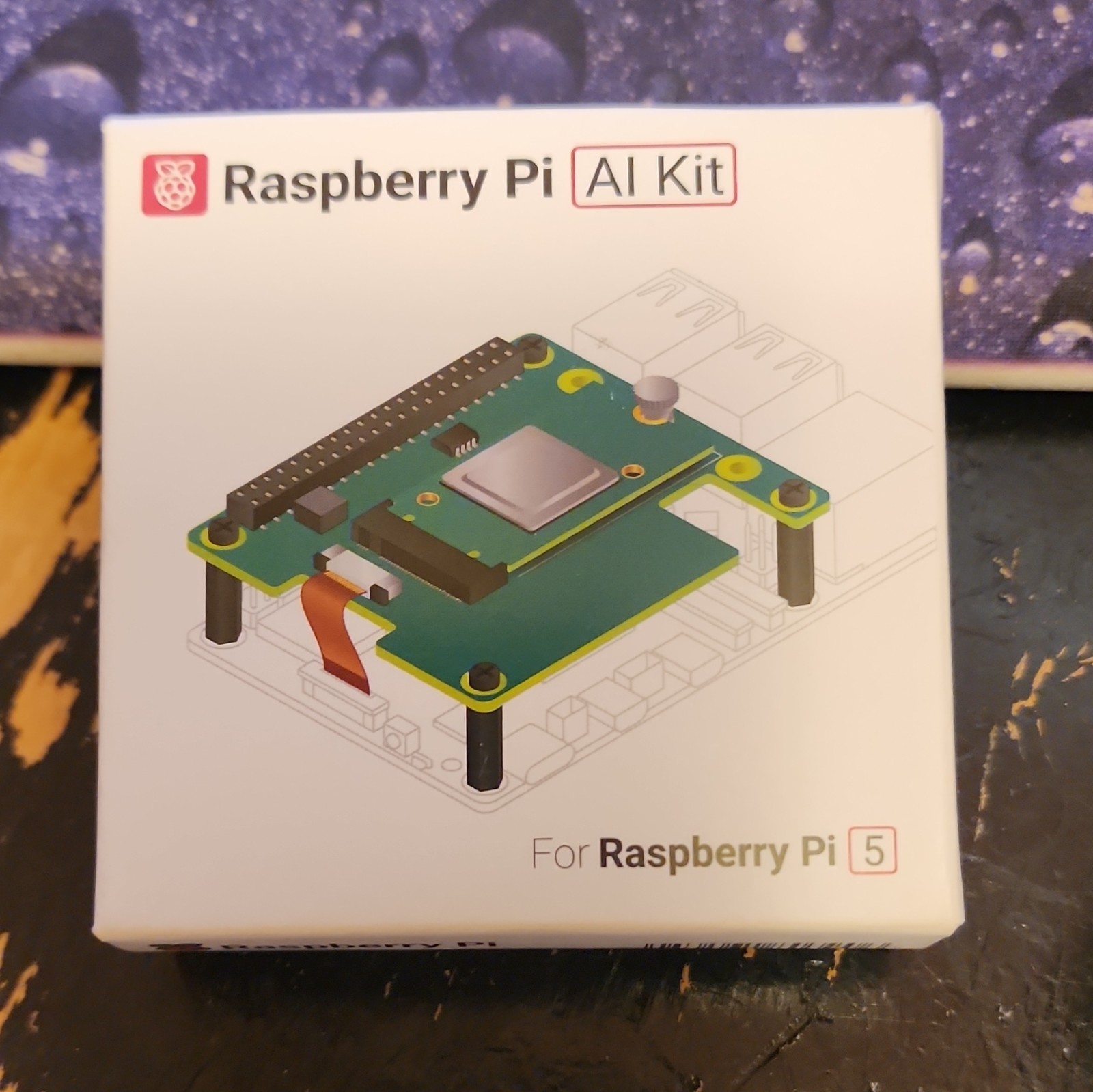 Raspberry Pi AI Kit for Raspberry Pi 5, M.2 HAT+ (Hailo module)