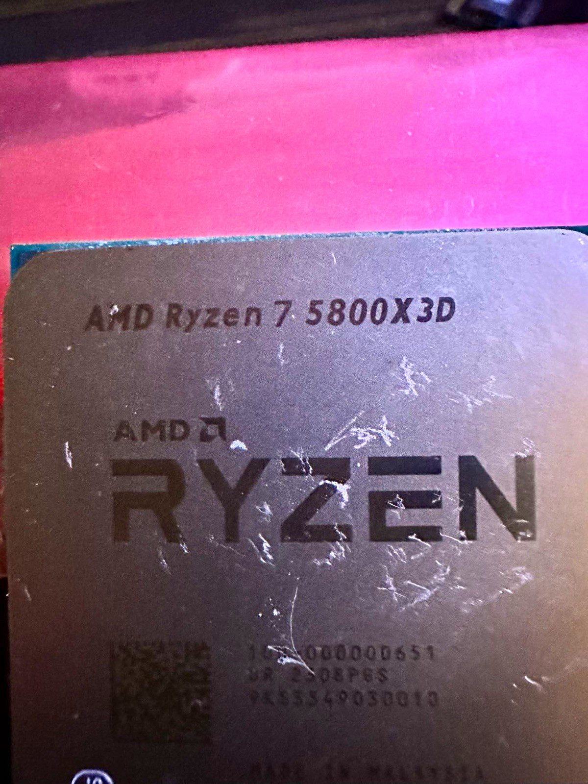 AMD Ryzen 7 5800X3D 8-Core 3.4GHz CPU 96MB L3 Cache Socket AM4