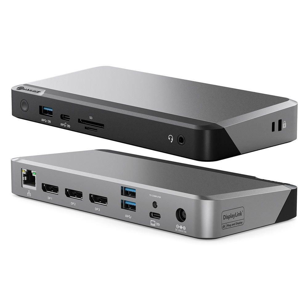 Alogic W128560391 DUPRDX3-WW Dx3 Triple 4K Display Universal Docking Station ~E~