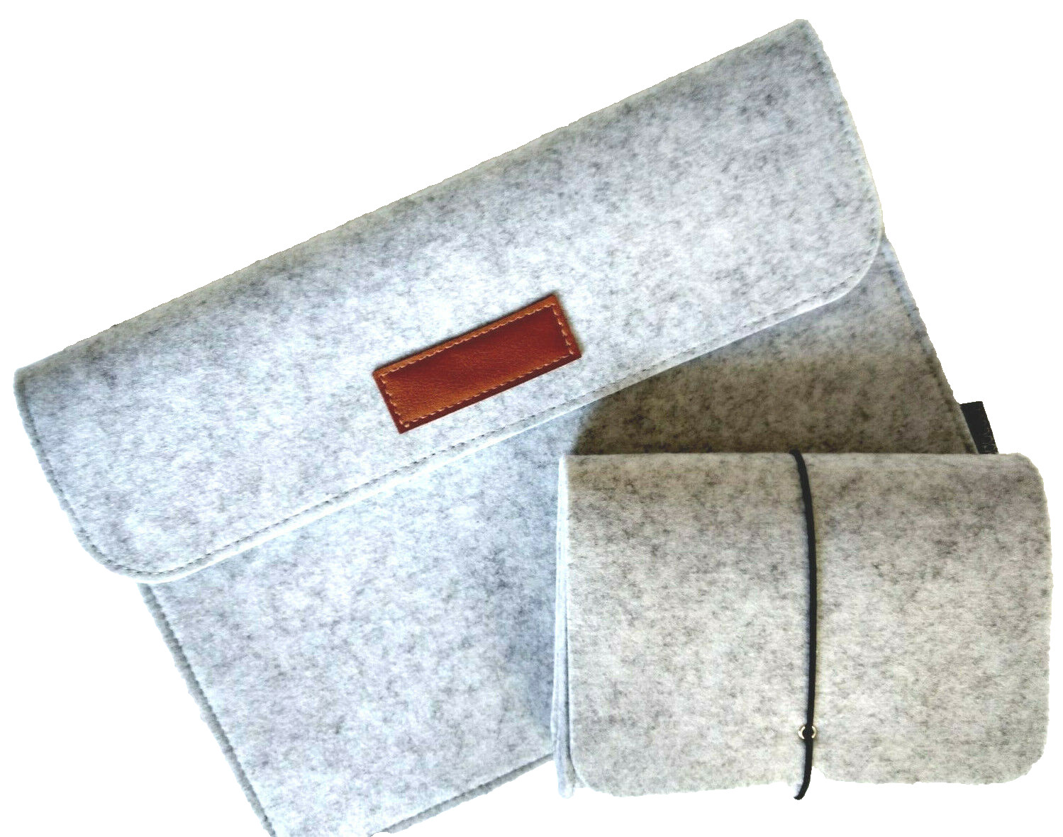 dodocool Soft 13.3 Inch Laptop Bag Accessory Pouch Gray NWOT Tech Storage Gift