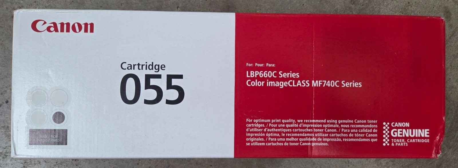 Canon 055 Toner Cartridge - Black