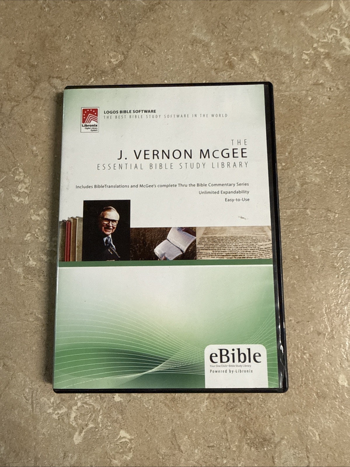 The J Vernon McGee Essential Bible Study Library CD