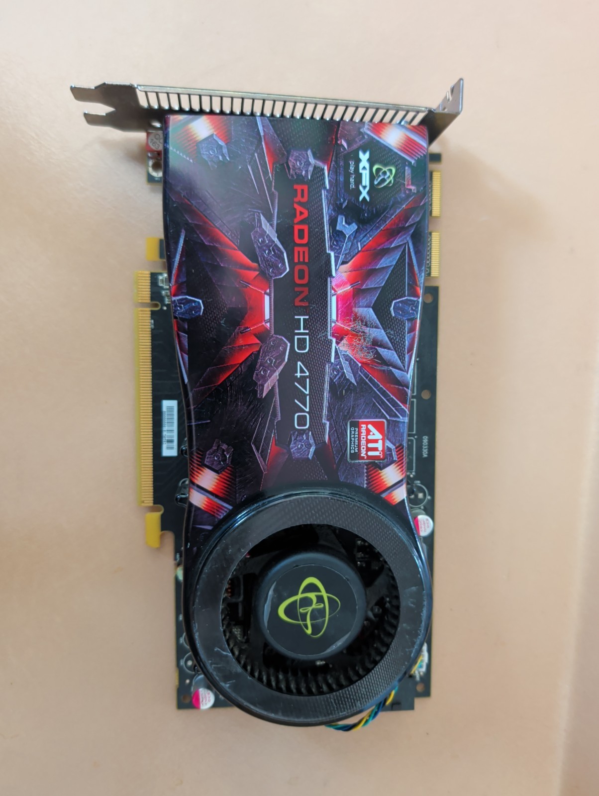 XFX Radeon HD 4770  512 MB DDR5 ATI HD-477A-YDFC