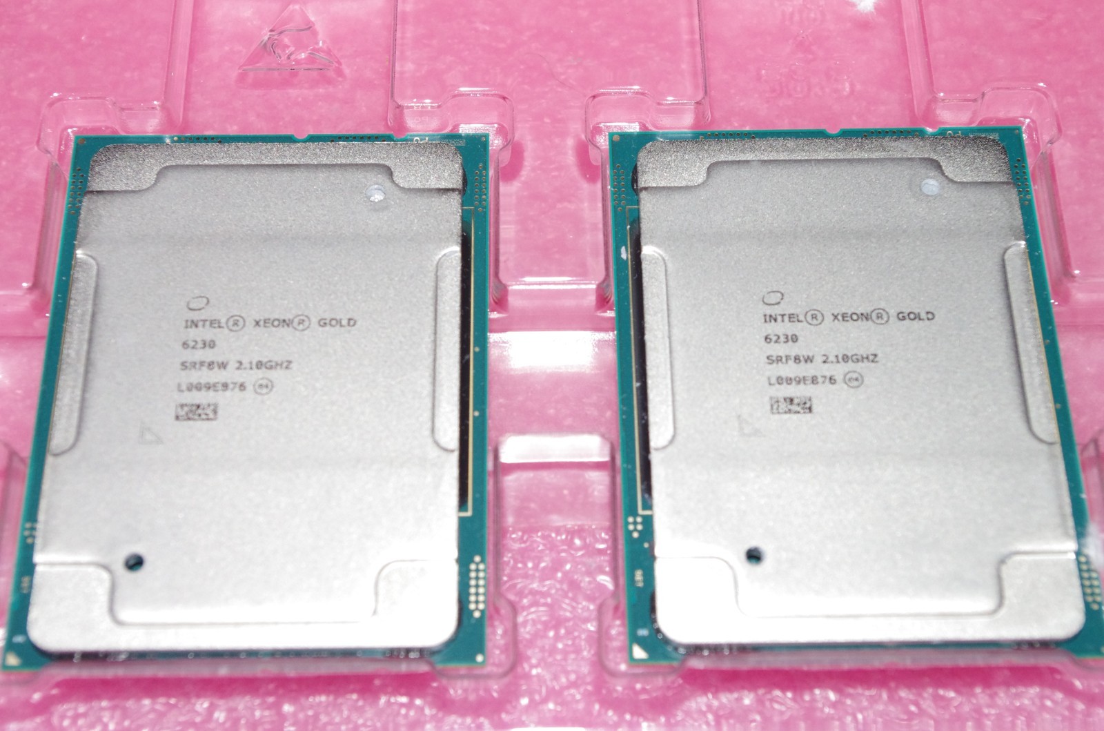 MATCHED PAIR 2 X Intel Xeon Gold 6230 SRF8W 2ND GEN LGA3647 CPUs  GRADE A USA