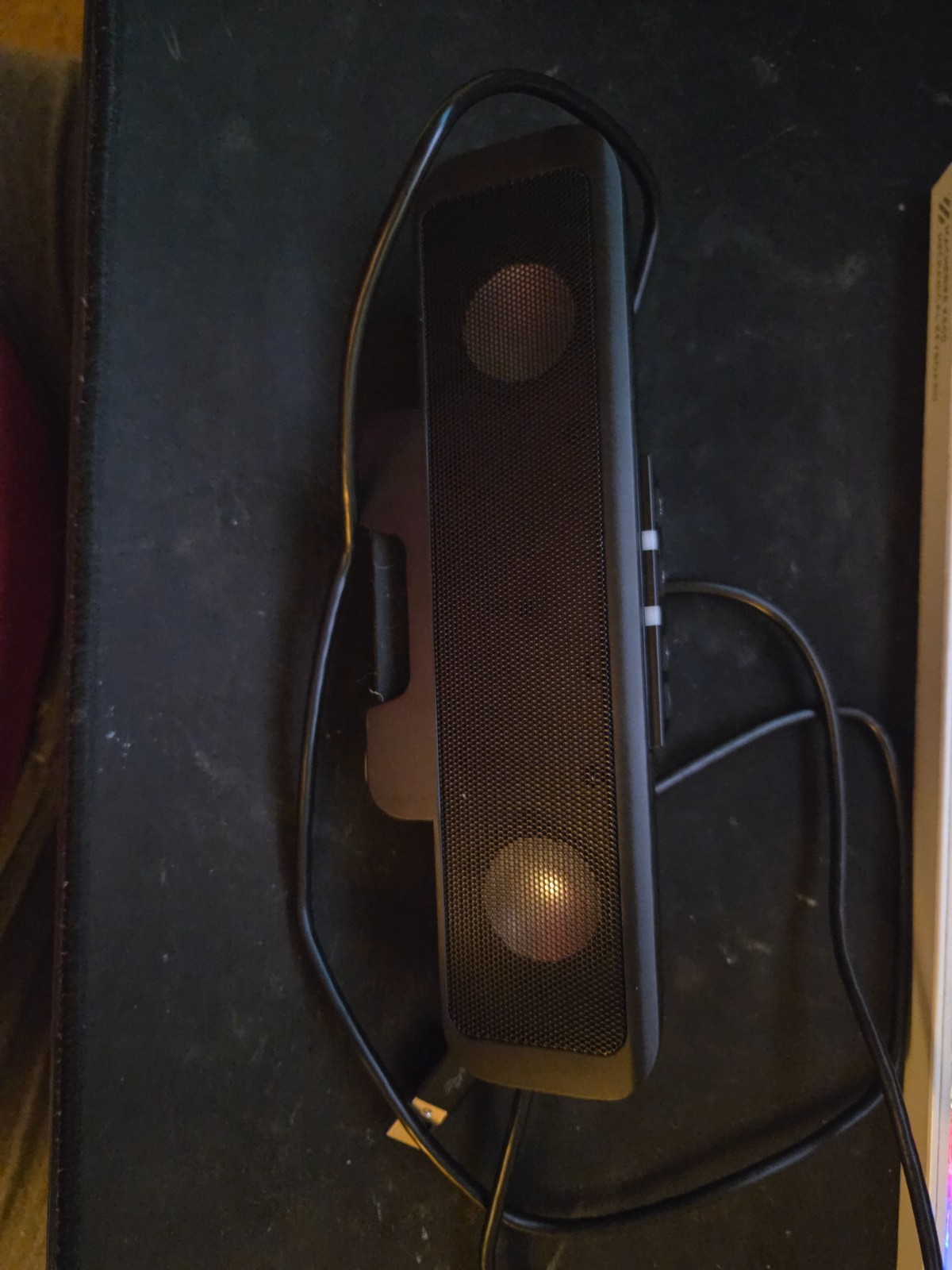 Cyber Acoustics CA-2890 USB Computer Speaker Bar , Clip on.  Works