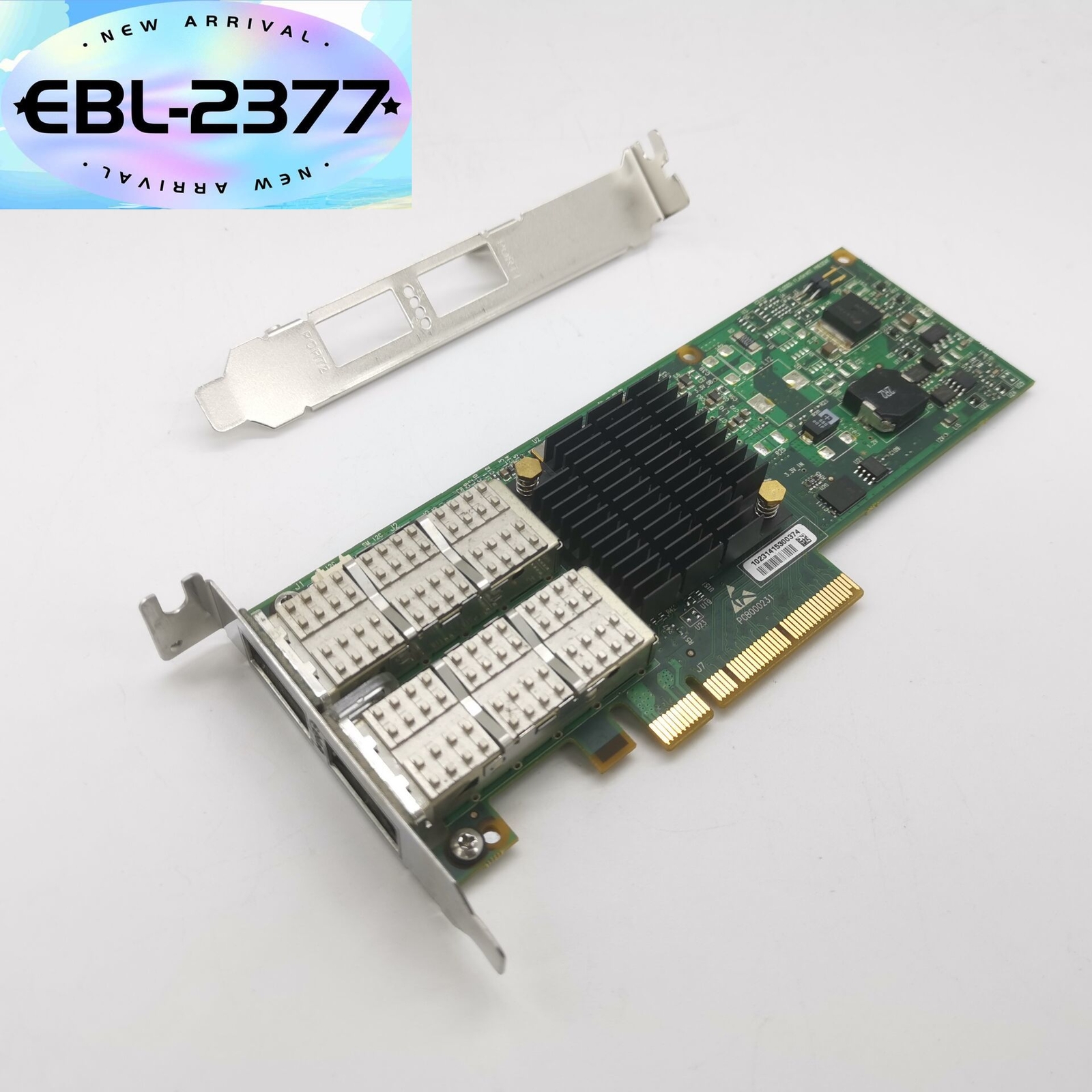 HPE 592520-B21 INFINIBAND 4X QDR CONNECTX2 PCIE G2 2P HCA MHQH29B-XTR 593412-001