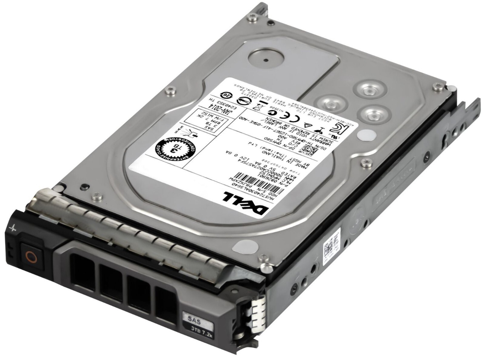 FESTPLATTE DELL 0MY58D HUS724030ALS640 3TB 7.2K 64MB SAS-2 3.5''