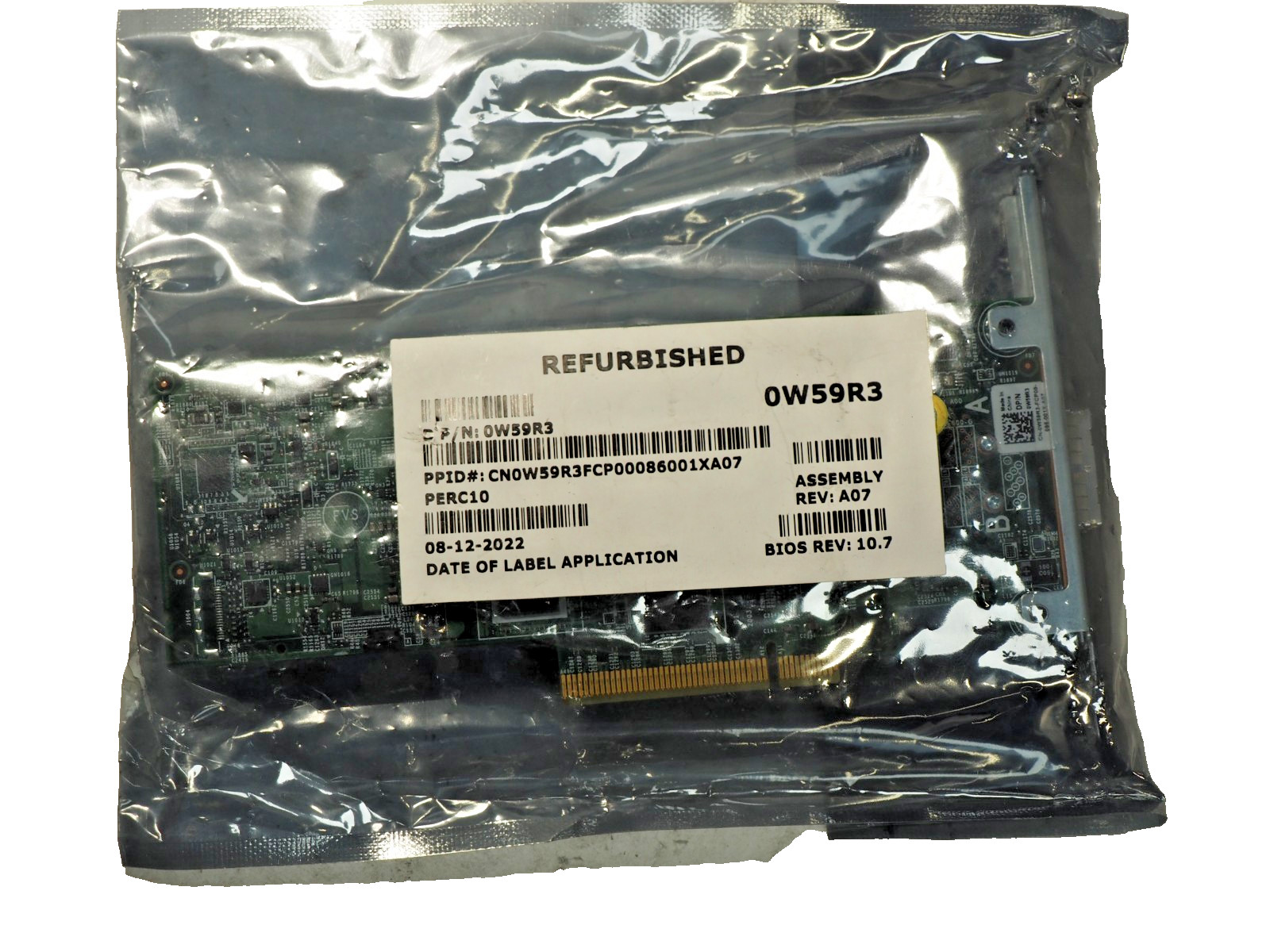 DELL H840 12GB Server External 8GB Cache RAID Array Card W59R3 w/Battery