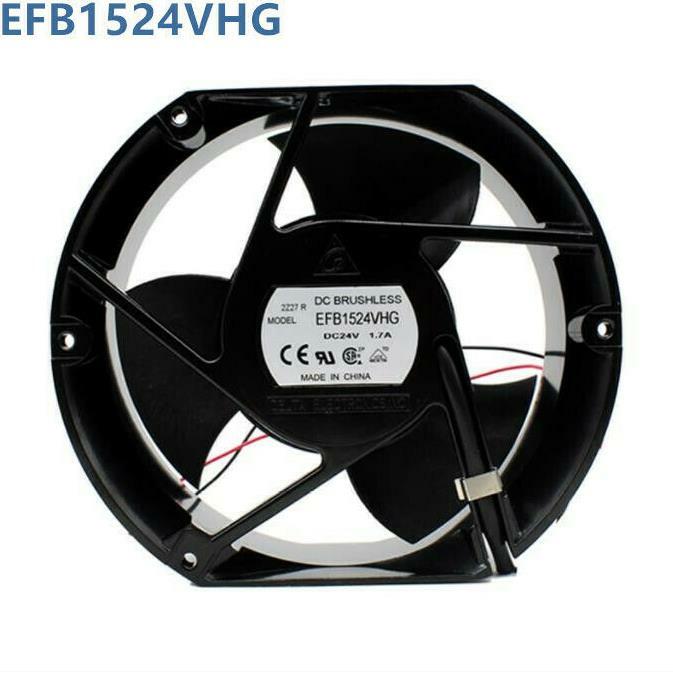 Delta EFB1524VHG Axial Fan DC 24V 1.7A 172*150*51mm 2-wires Inverter Cooling Fan