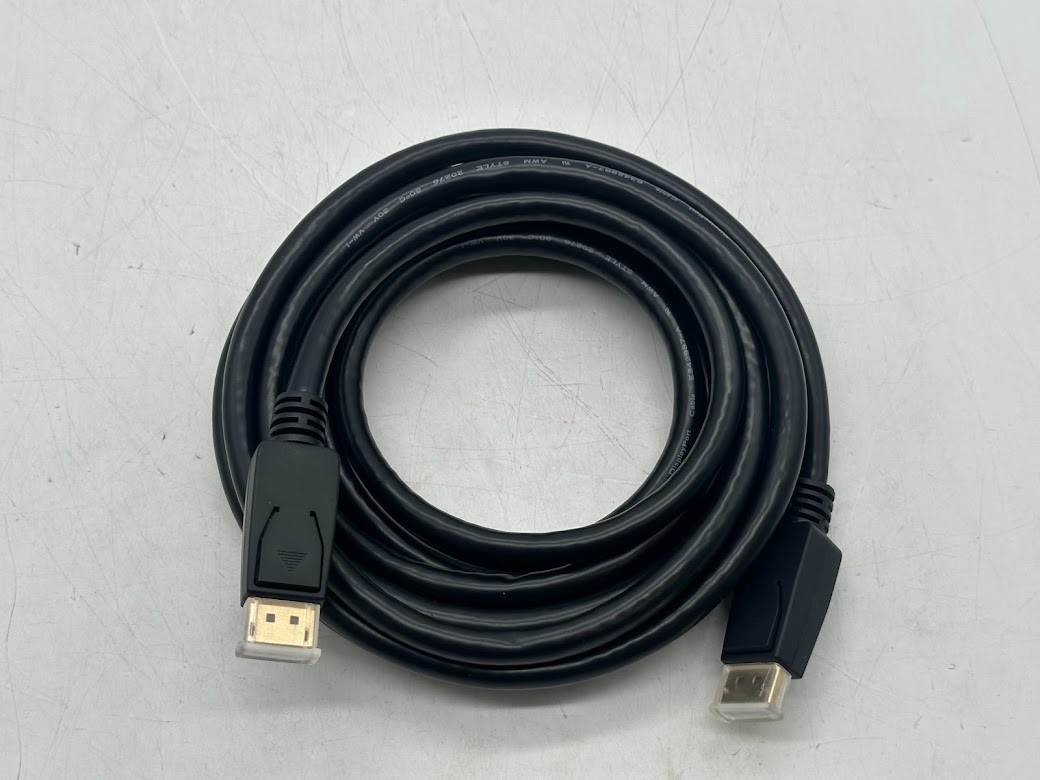 Inland DisplayPort v1.4 Male to DisplayPort Male Cable 14 Ft. - Black