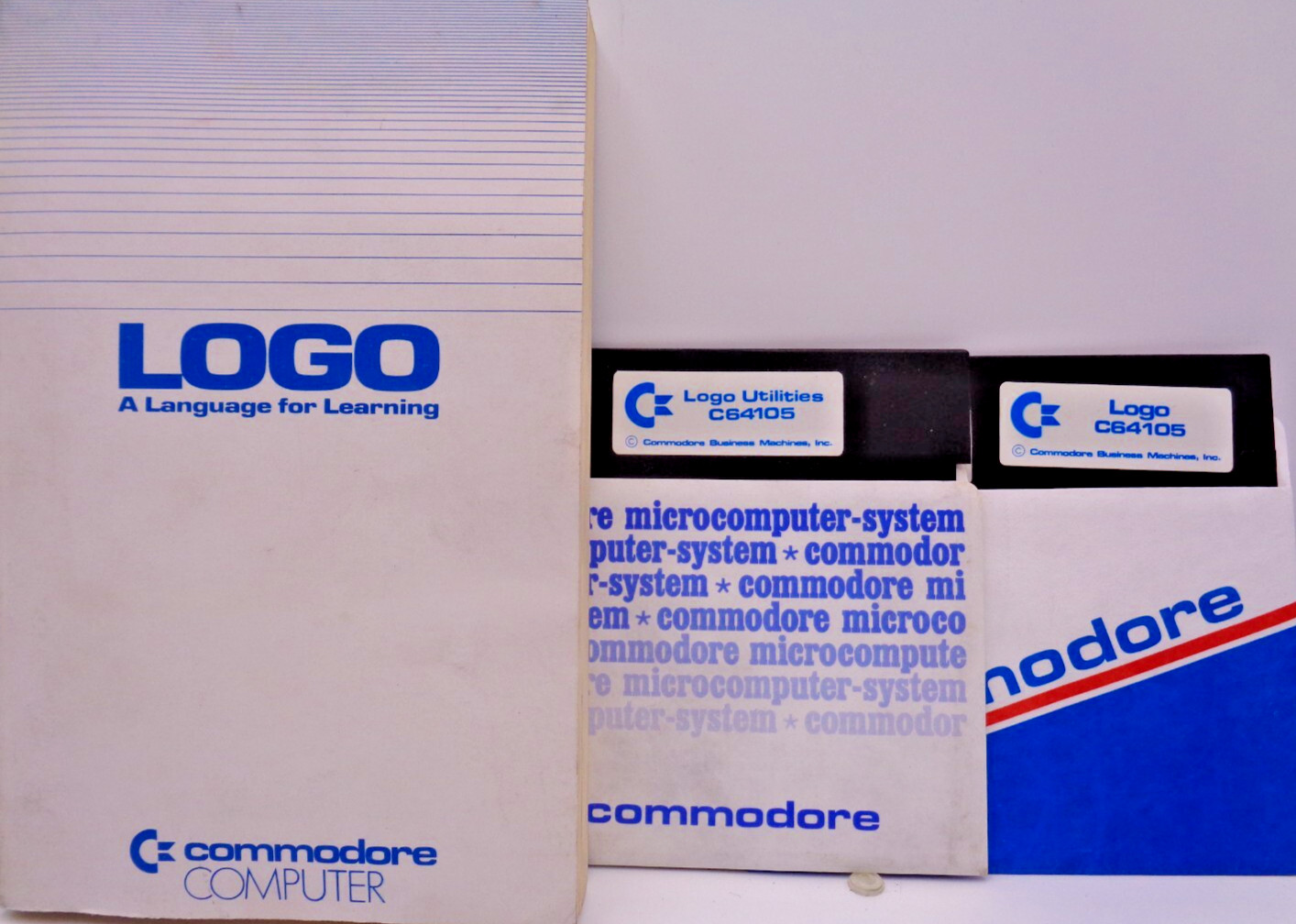 COMMODORE 64/128 -- LOGO: A LANGUAGE FOR LEARNING (COMMODORE - DISK)