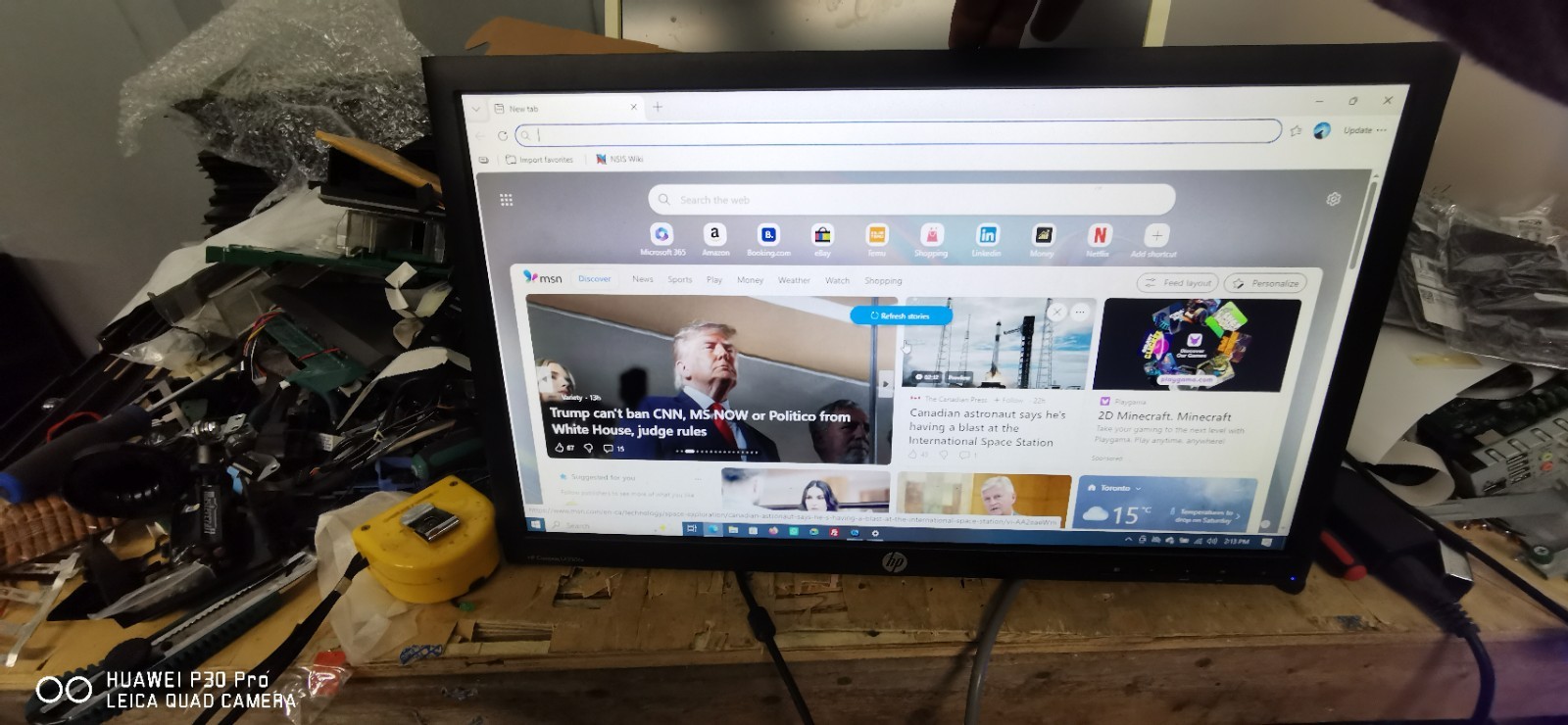 HP Compaq LA2306x 23" WLED VGA DVI-D & Display Port Backlit LCD Monitor No Stand