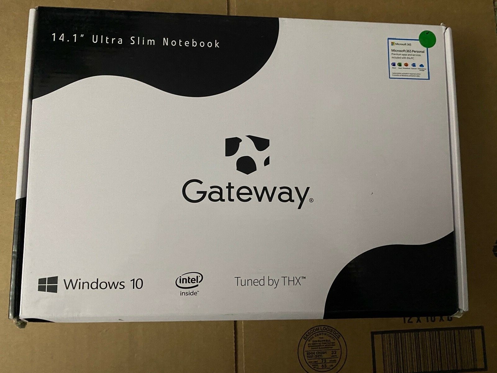 Gateway GWTN141-1PR 14.1″ FHD Slim Notebook, Intel Celeron N3350, 4GB RAM, 64GB