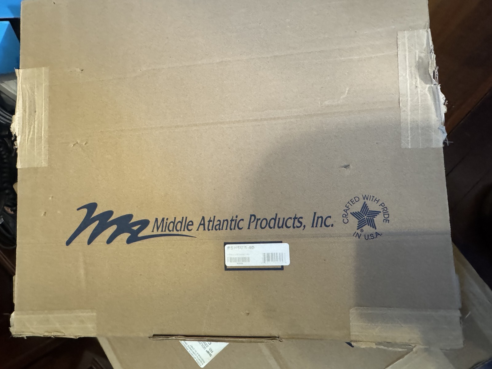 Middle Atlantic RSHSUB-4D Rack Mount 4 Space Sub Chassis Shelf, 15.5" Deep