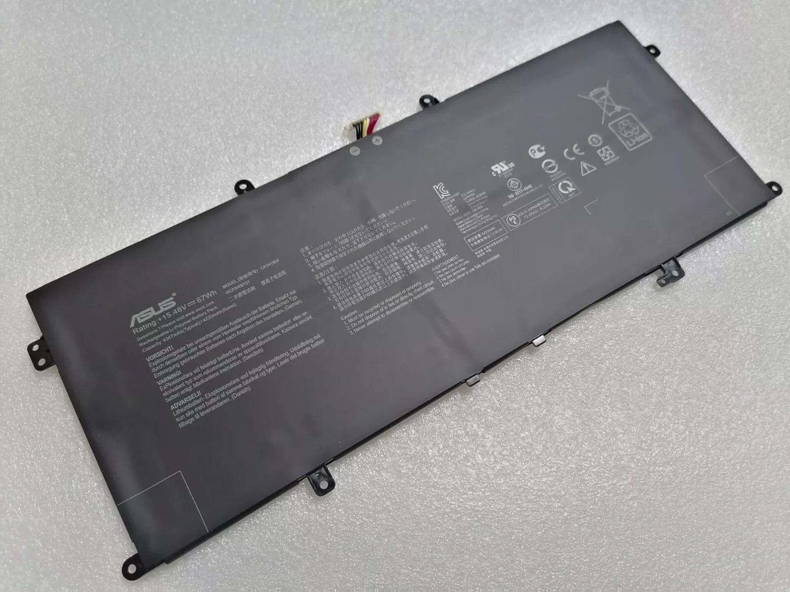 Original Battery C41N1904 for ASUS ZenBook 13 14 UM425IA UX391UA UX363EA UX325EA