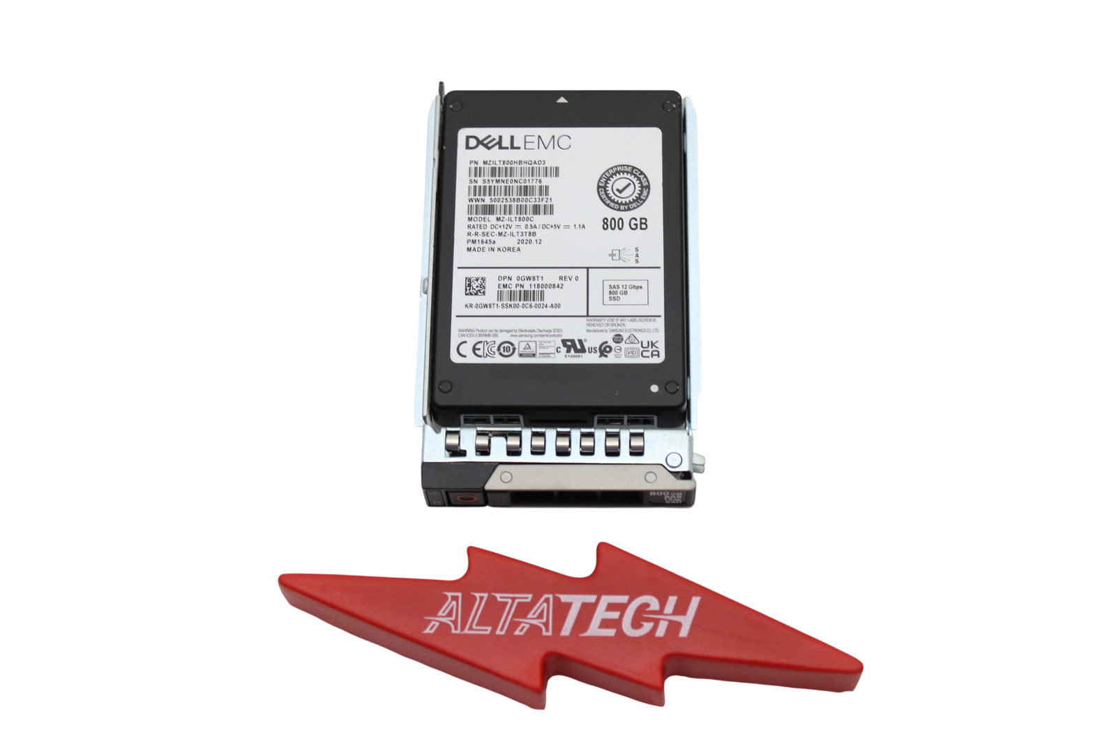 Dell GW8T1 800GB SSD SAS 2.5 12G MU