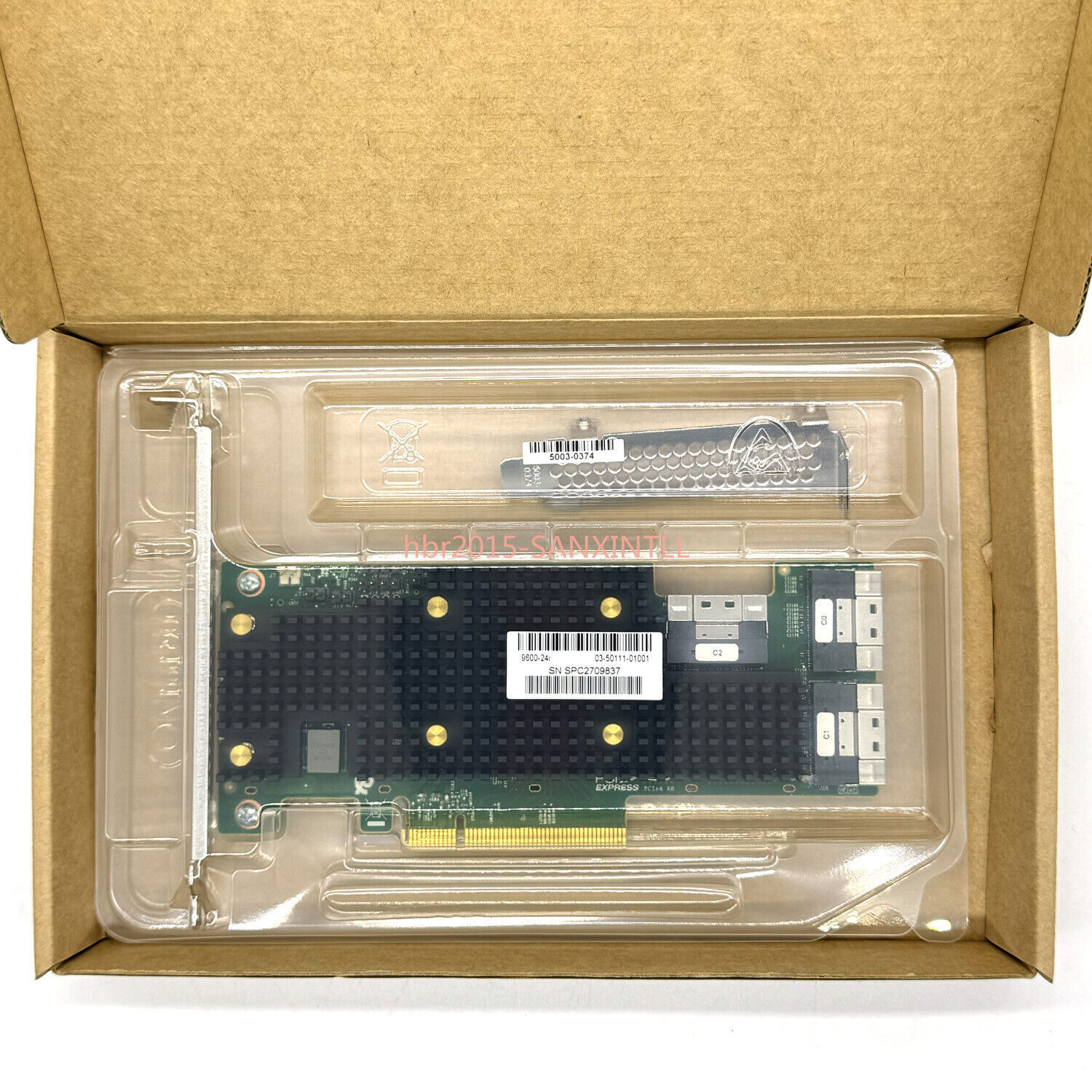 Broadcom eHBA 9600-24i 24 Int. Ports PCIe SAS/SATA/NVMe Tri-Mode Storage Adapter