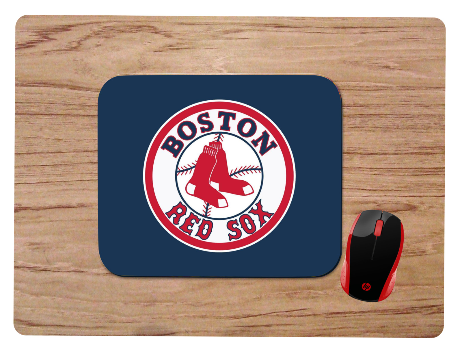 BOSTON RED SOX CUSTOM MOUSE PAD DESK MAT HOME SCHOOL OFFICE SPORTS GIFT