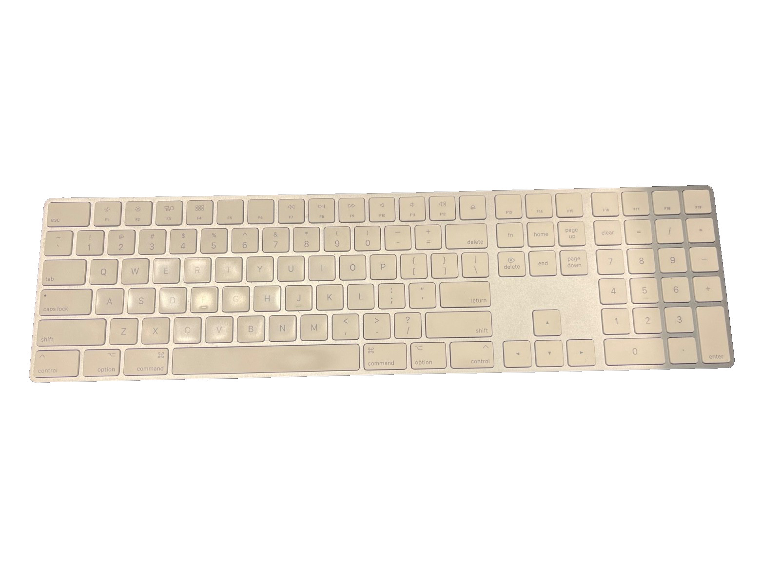 Apple A1843 Wireless Rechargeable Bluetooth Magic Keyboard With Numeric Keypad