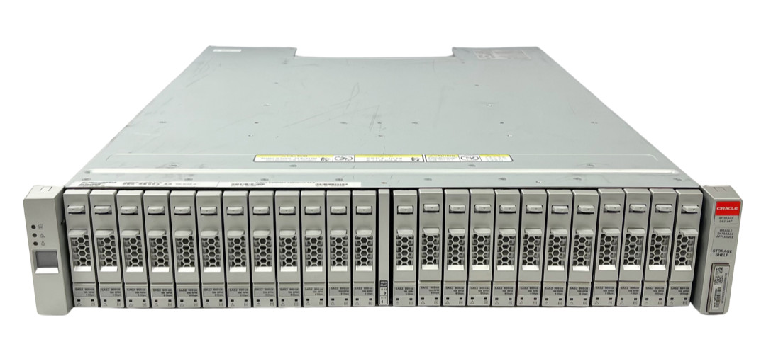 Sun Oracle ST2D24 DE2-24P Storage Shelf 24x 2.5" 900GB HDD 2x Controller 2x PSU