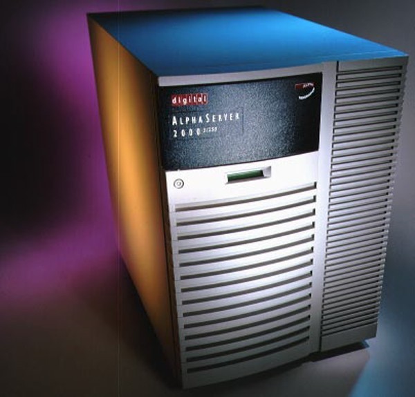 DEC ALPHASERVER 2000 4/233 SERVER CD-ROM FLOPPY WORKING WITH WARRANTY