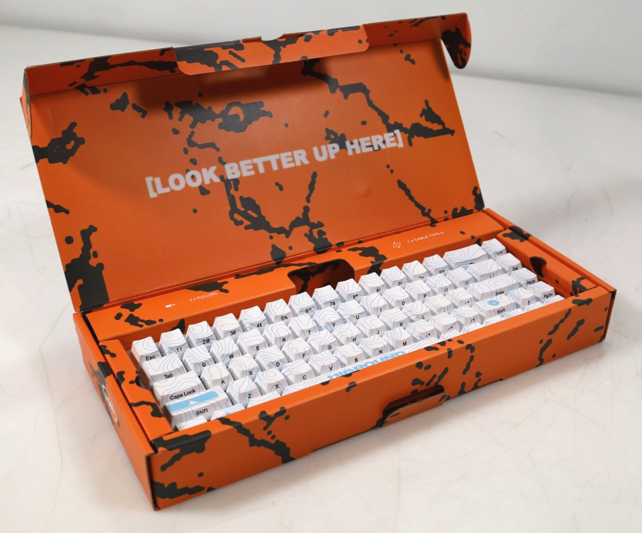 Higround Basecamp 65 Keyboard SKYSTONE USB-C Mechanical Keyboard
