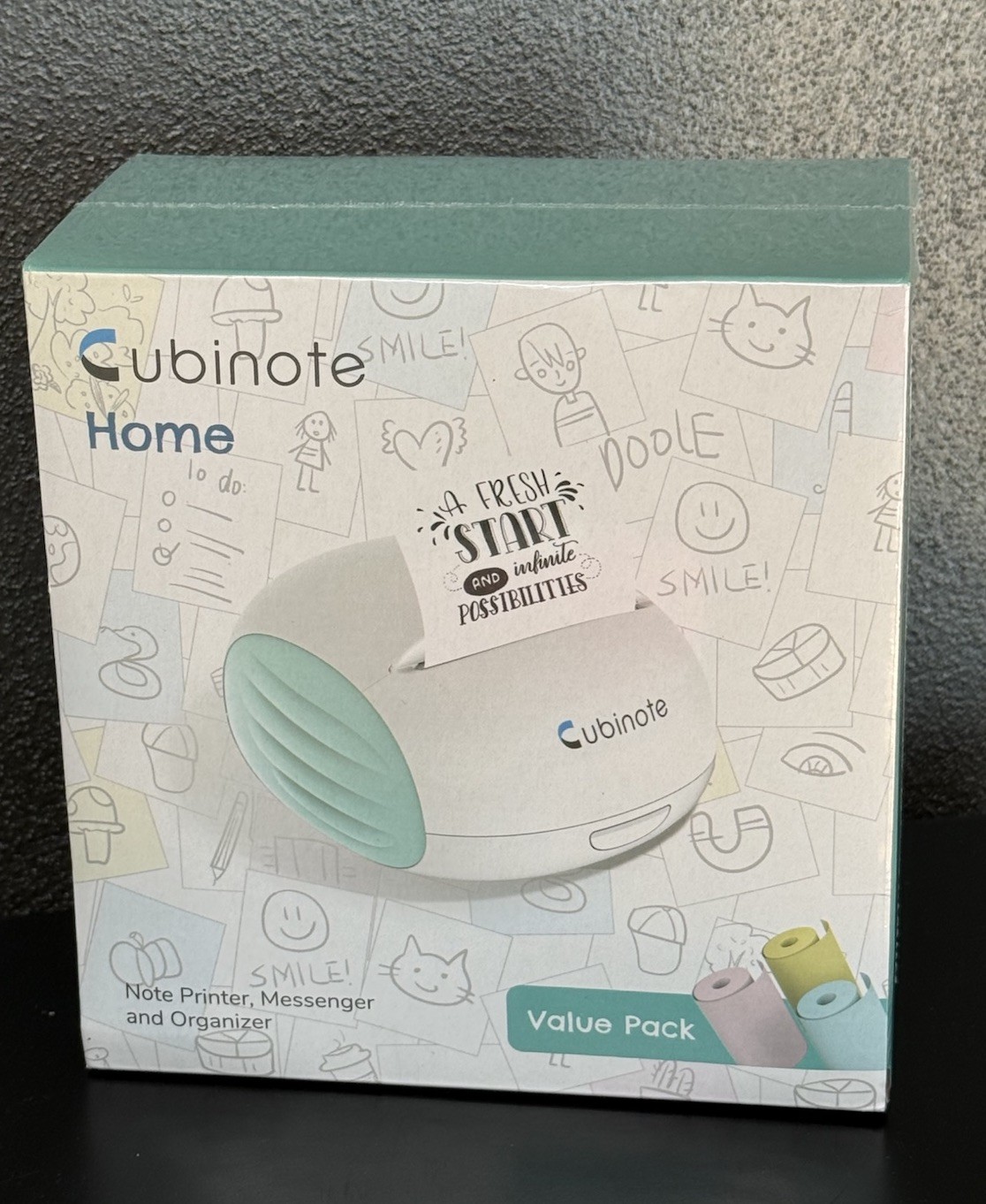 Cubinote Home Note Printer, Messenger and Organizer Model CHG2 (NEW SEALED)