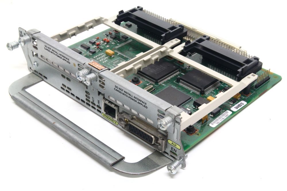 Cisco Systems 800-01789-05 1E2W Ethernet Network Module Card 3600 Series