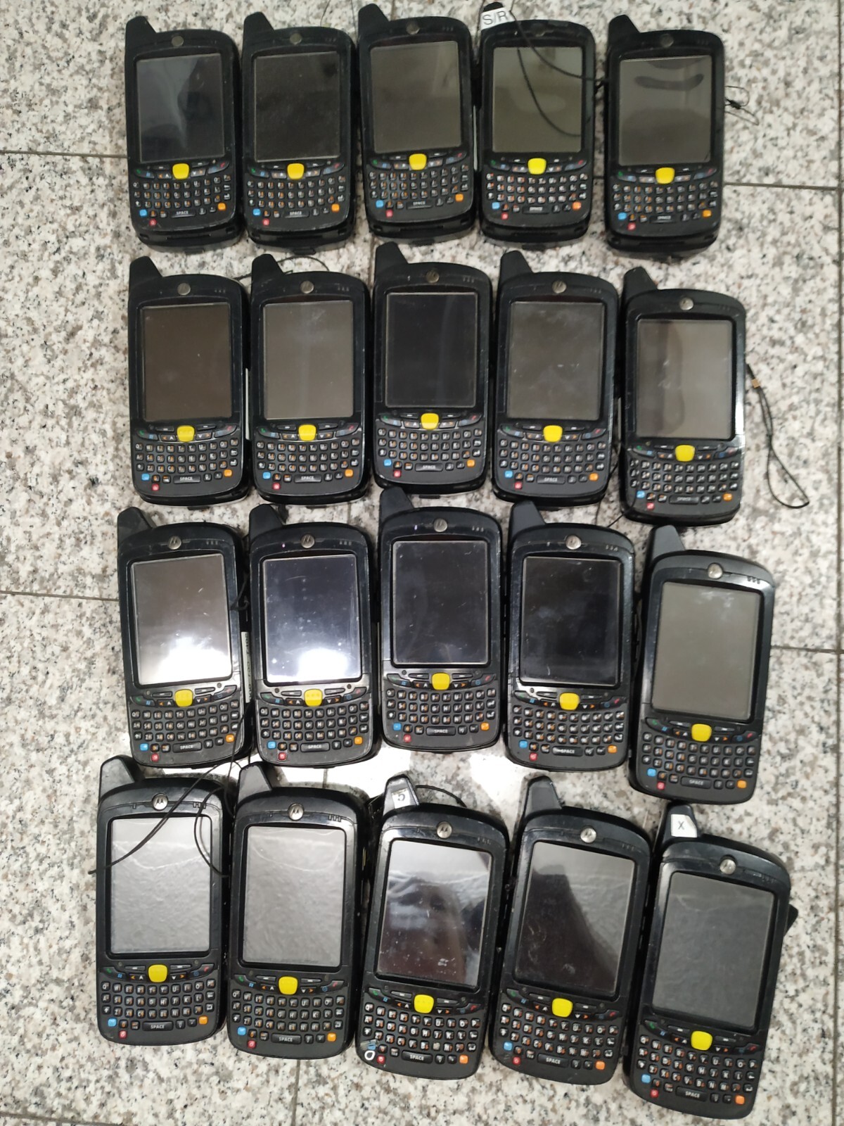 Lot of 20 Motorola MC659B Mobile Computer Scanner For parts