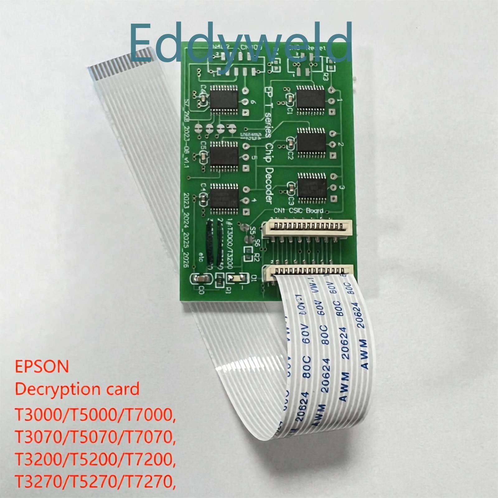 Decryption Card Ink Chip Decoder For Epson SureColor T3000 T5000 T7000 Series