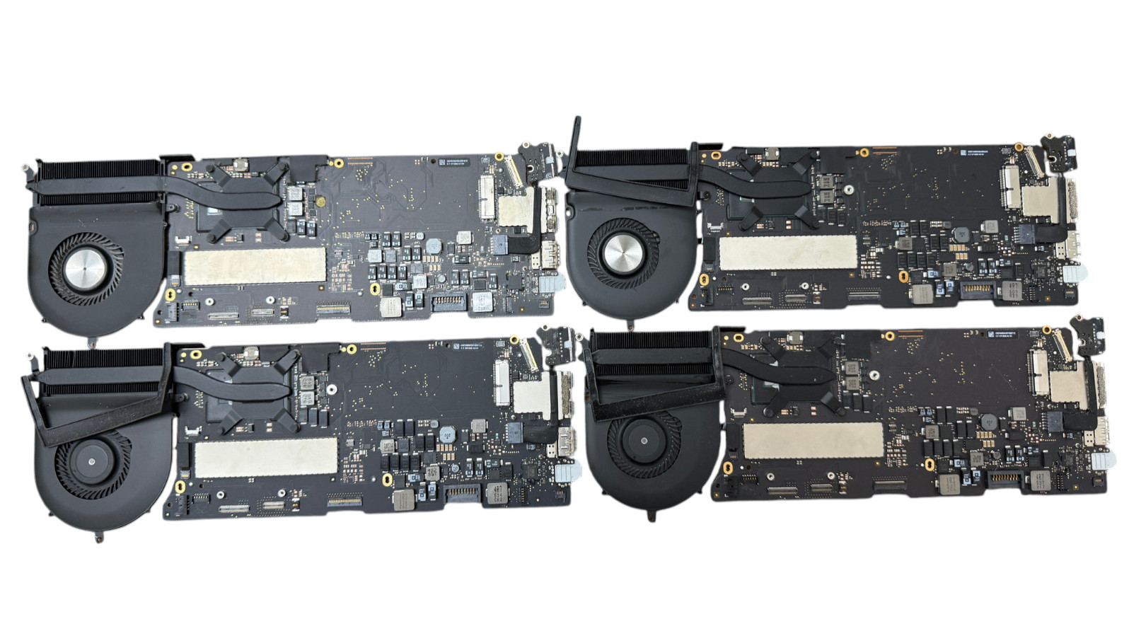 Lot 4x Apple MacBook Pro 13" A1502 2015 Logic Board Lot – Power On - AS IS