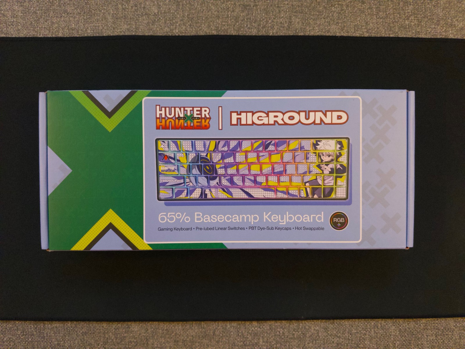 Hunter x Hunter x Higround Basecamp 65+ Keyboard - Killua