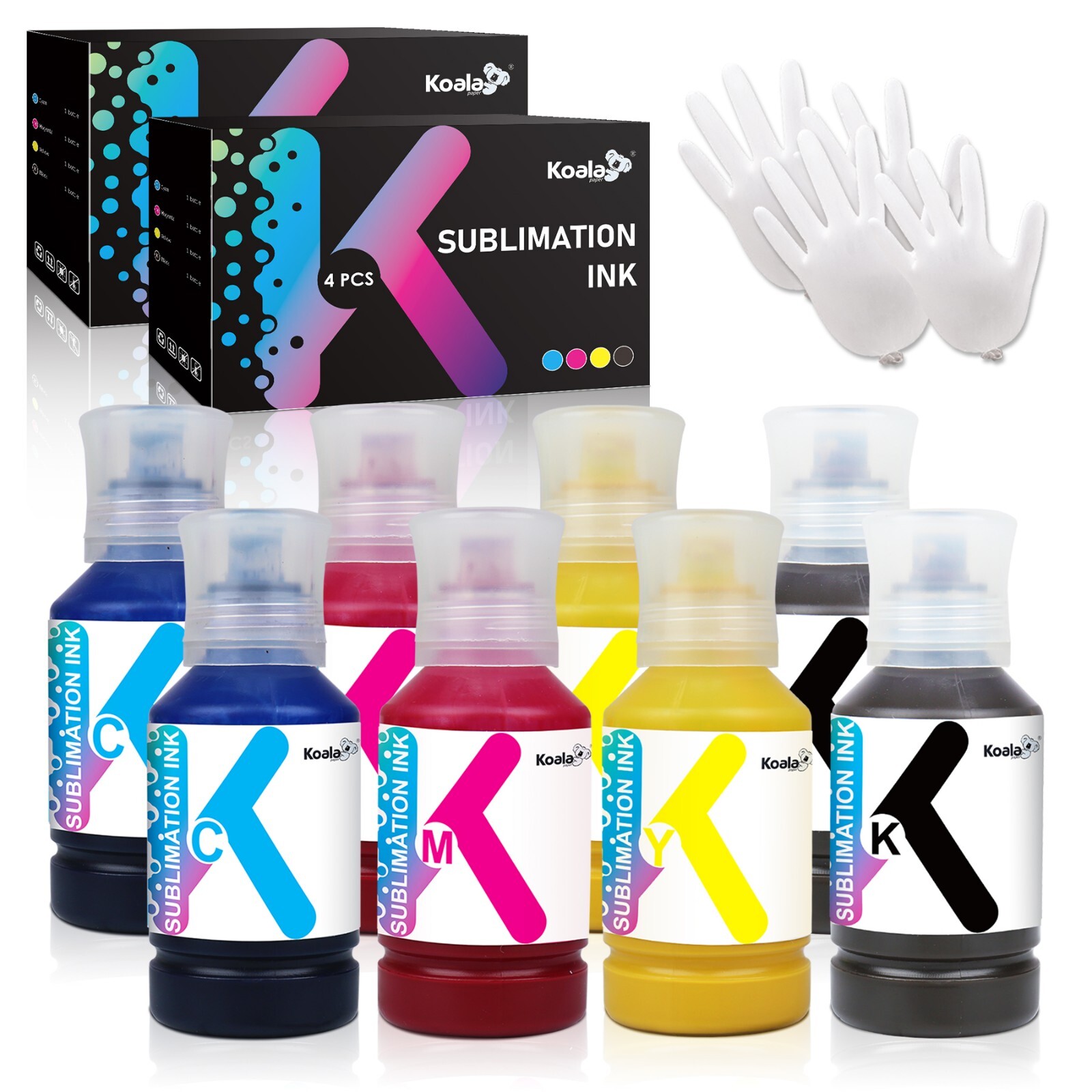 1200ML KOALA Sublimation Ink Compatible with Epson F170 F570 2803 2400 2800 4800