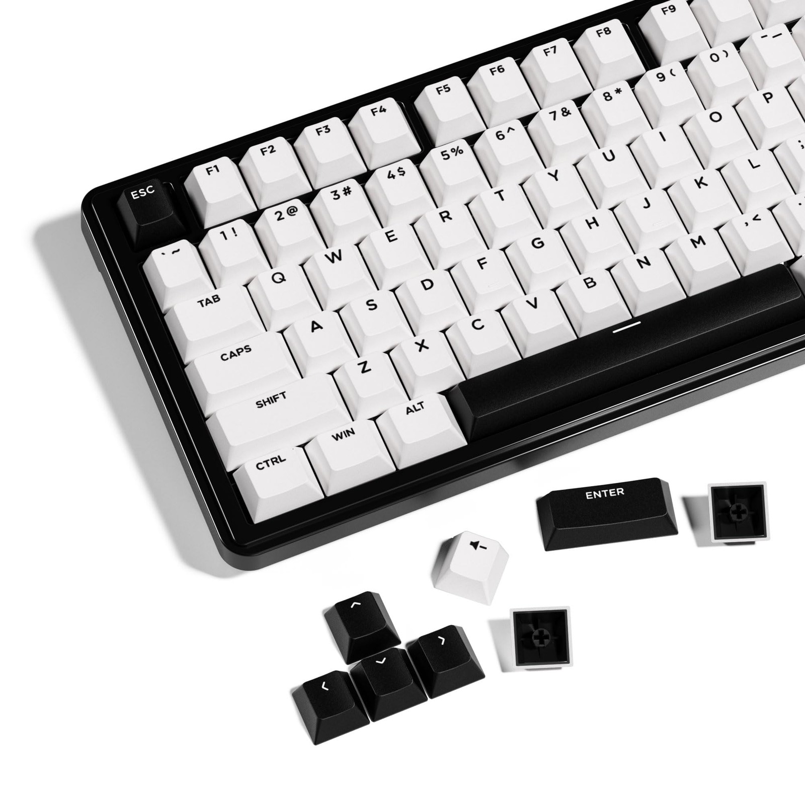 XVX Bow Double Shot PBT Keycaps Set 138 Keys, Cherry Profile Custom Keycap 60...